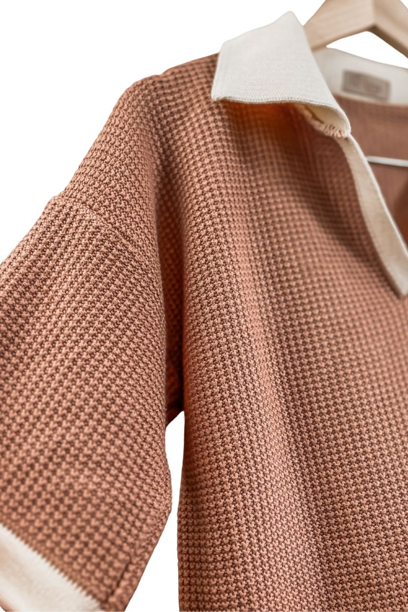 Camisa Bicolor Tricot