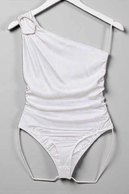 Body Cetim One Shoulder