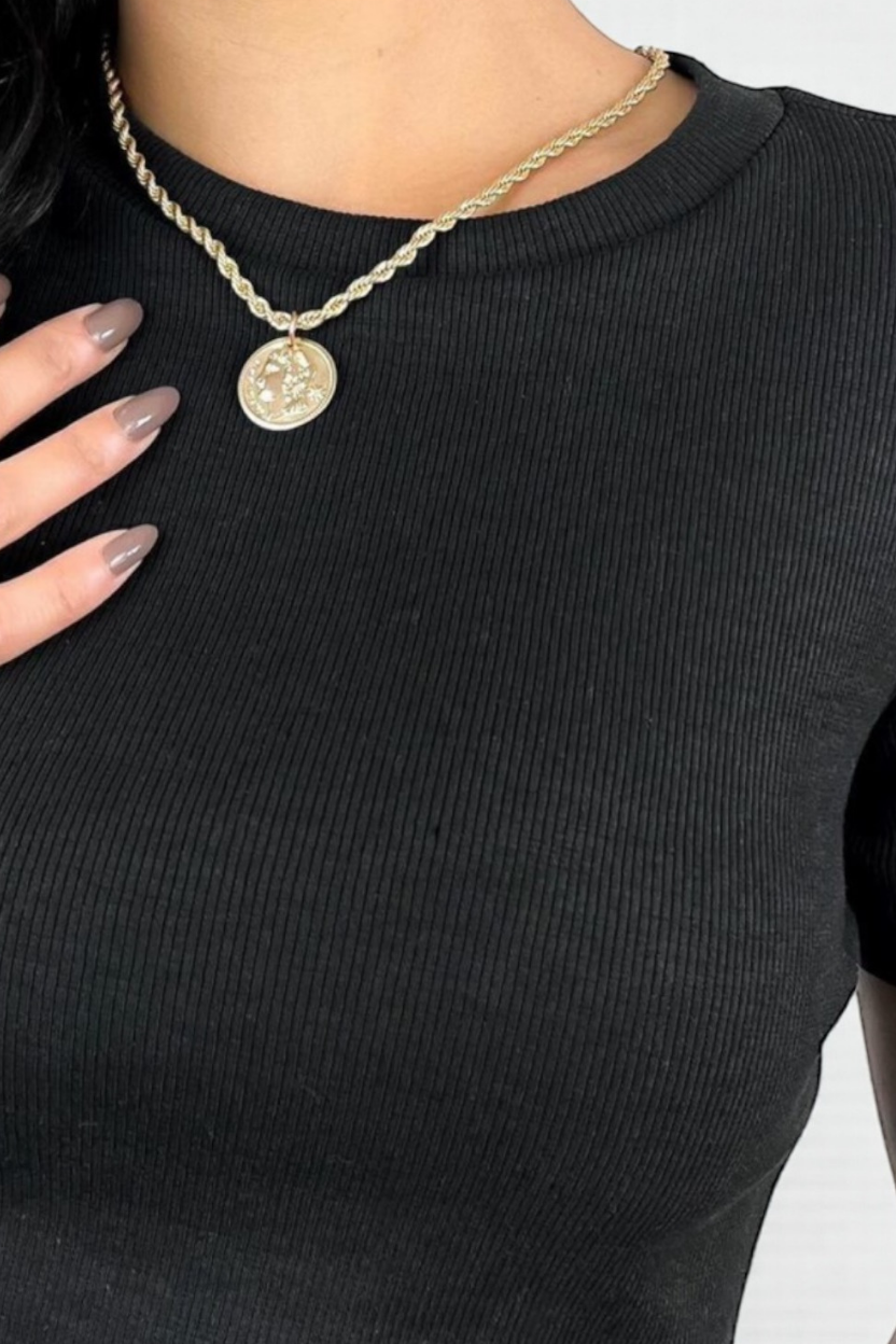 Blusa Canelada Básica Premium