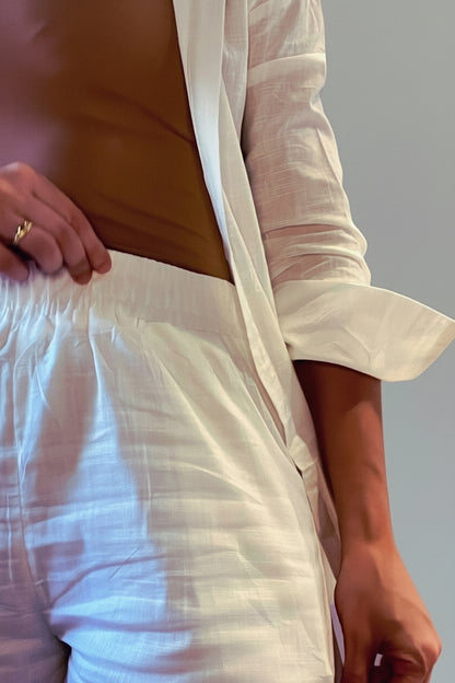 Conjunto Shorts Linho