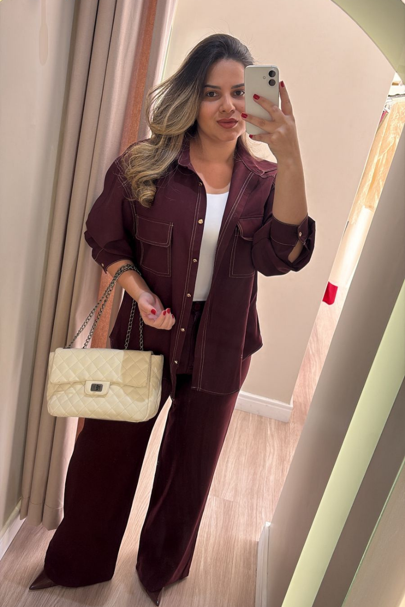 Conjunto em Sarja