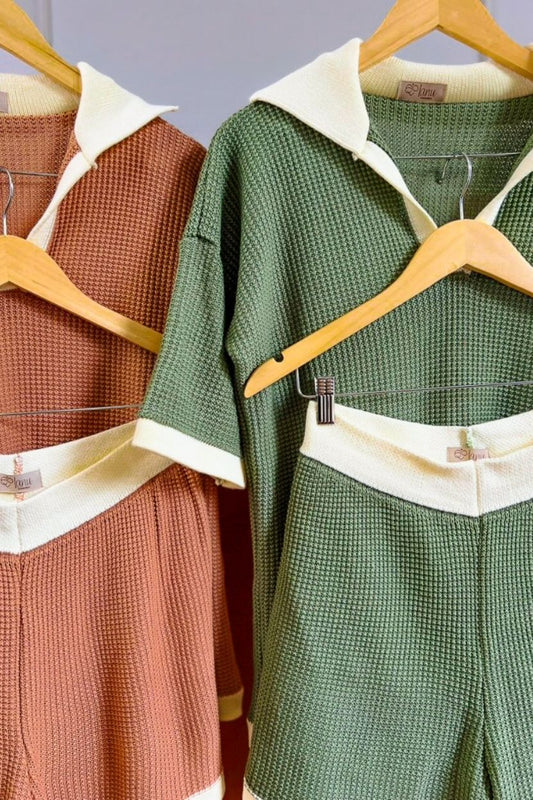 Camisa Bicolor Tricot