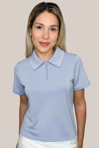 Blusa Polo Comfort Flow