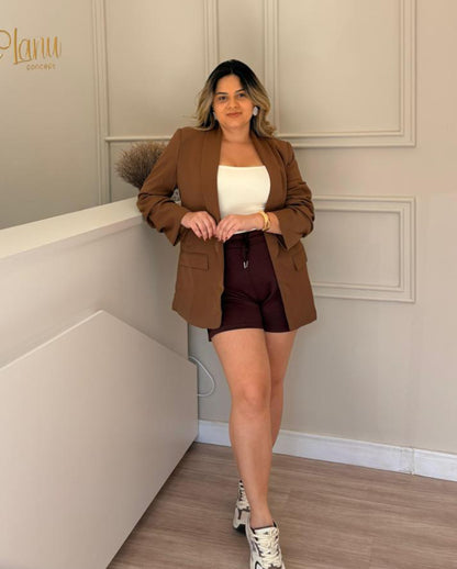 Blazer Drapeado