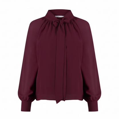 Camisa Social em Chiffon
