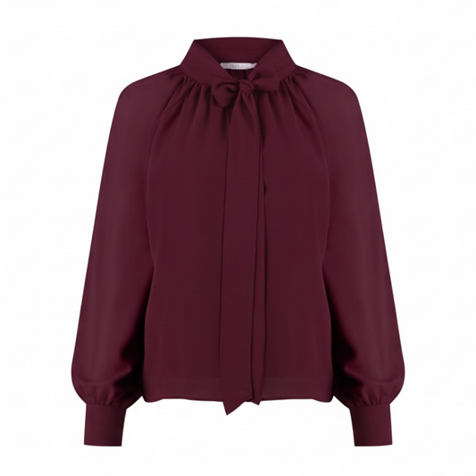 Camisa Social em Chiffon
