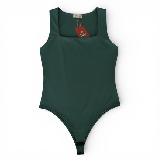 Body Gola Quadrada Feminino Elegante