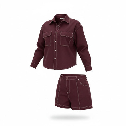 Conjunto em Sarja