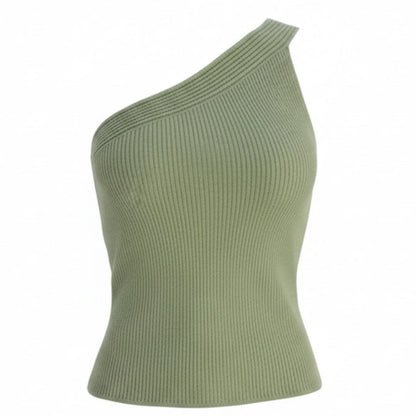 Blusa Tricot One Shoulder
