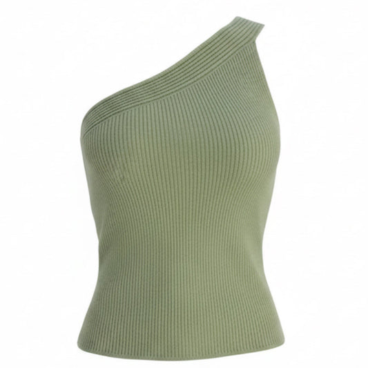 Blusa Tricot One Shoulder