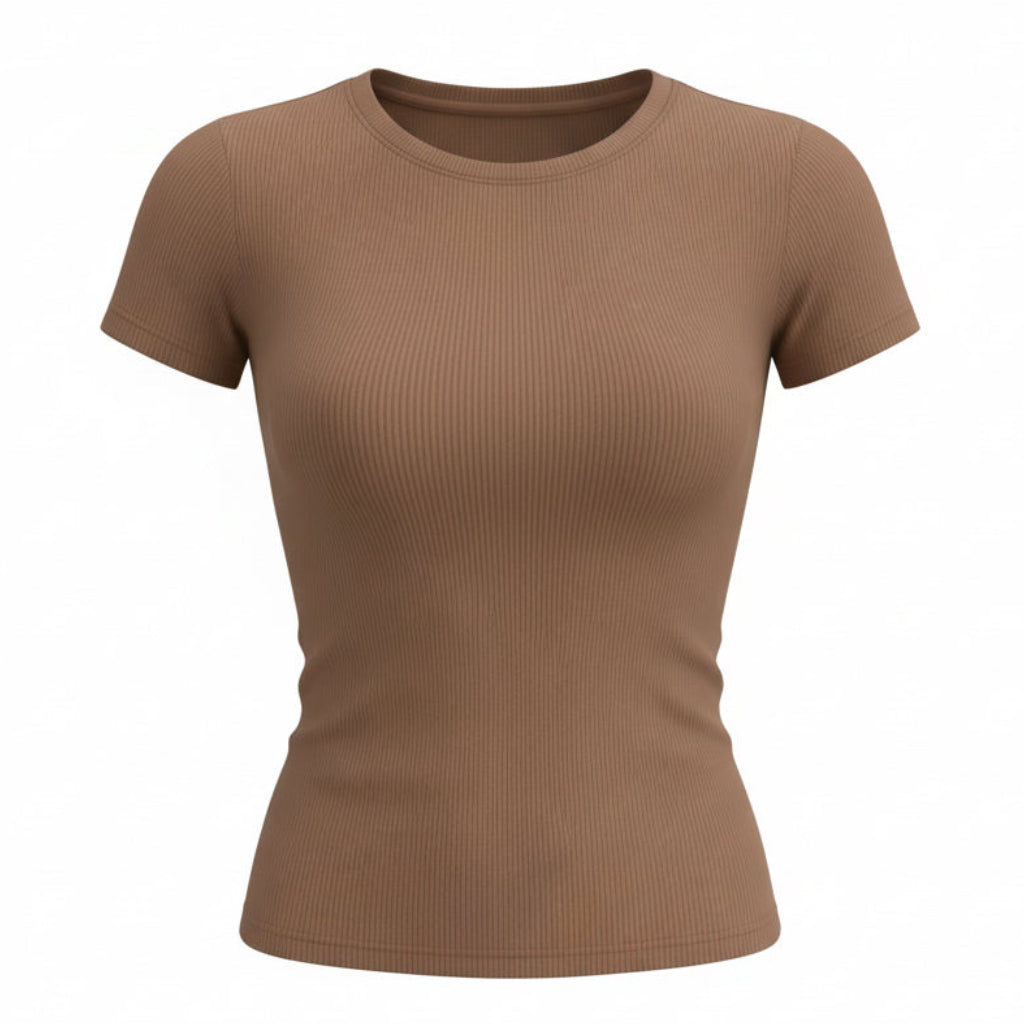 Blusa Canelada Básica Premium