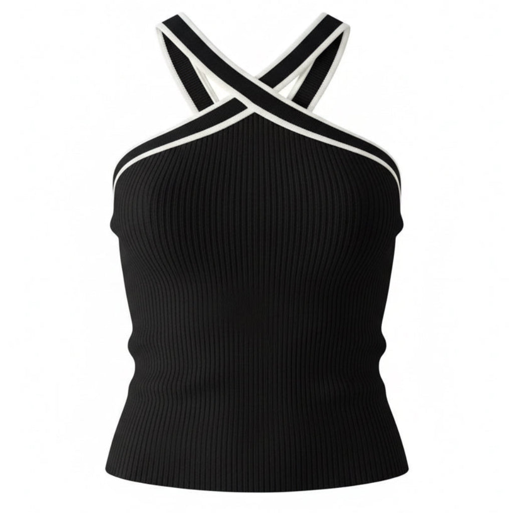 Cropped Transversal Tricot