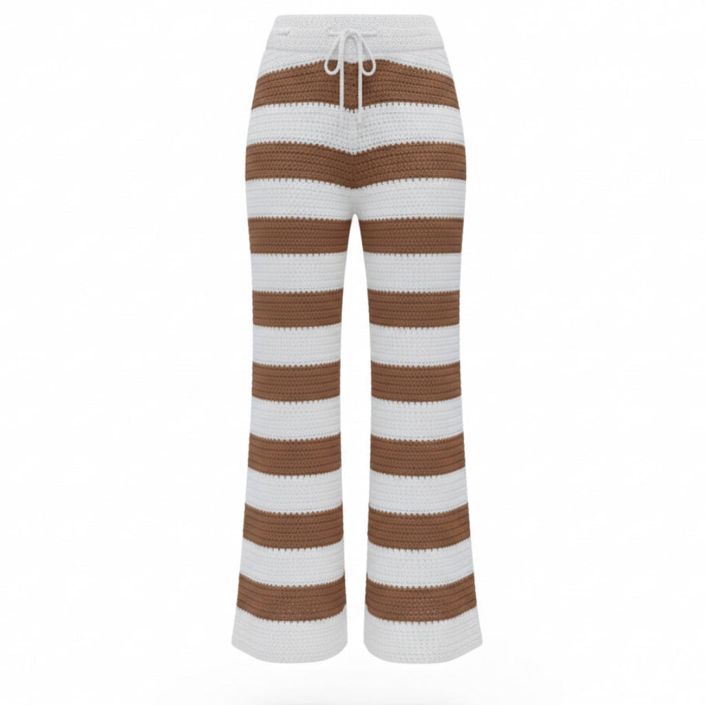 Calça Tricot Listras