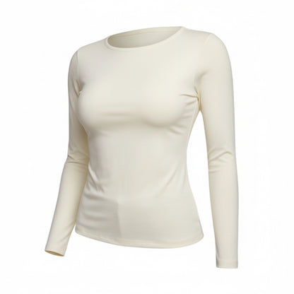 Blusa Gola Careca Manga Longa em Poliamida