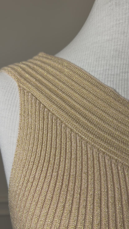 Blusa Tricot One Shoulder