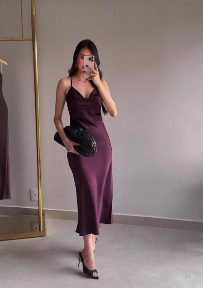 Vestido Cetim