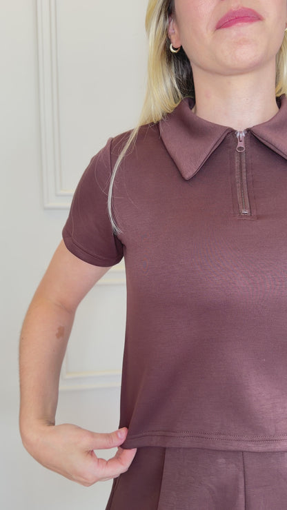 Blusa Polo Comfort Flow