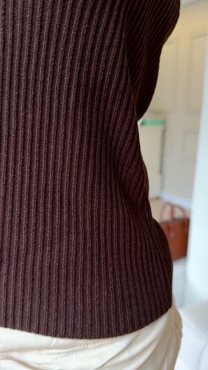 Cropped Transversal Tricot